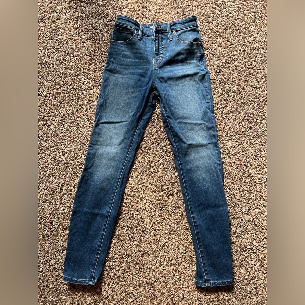 Size 26 Madewell Skinny Jeans